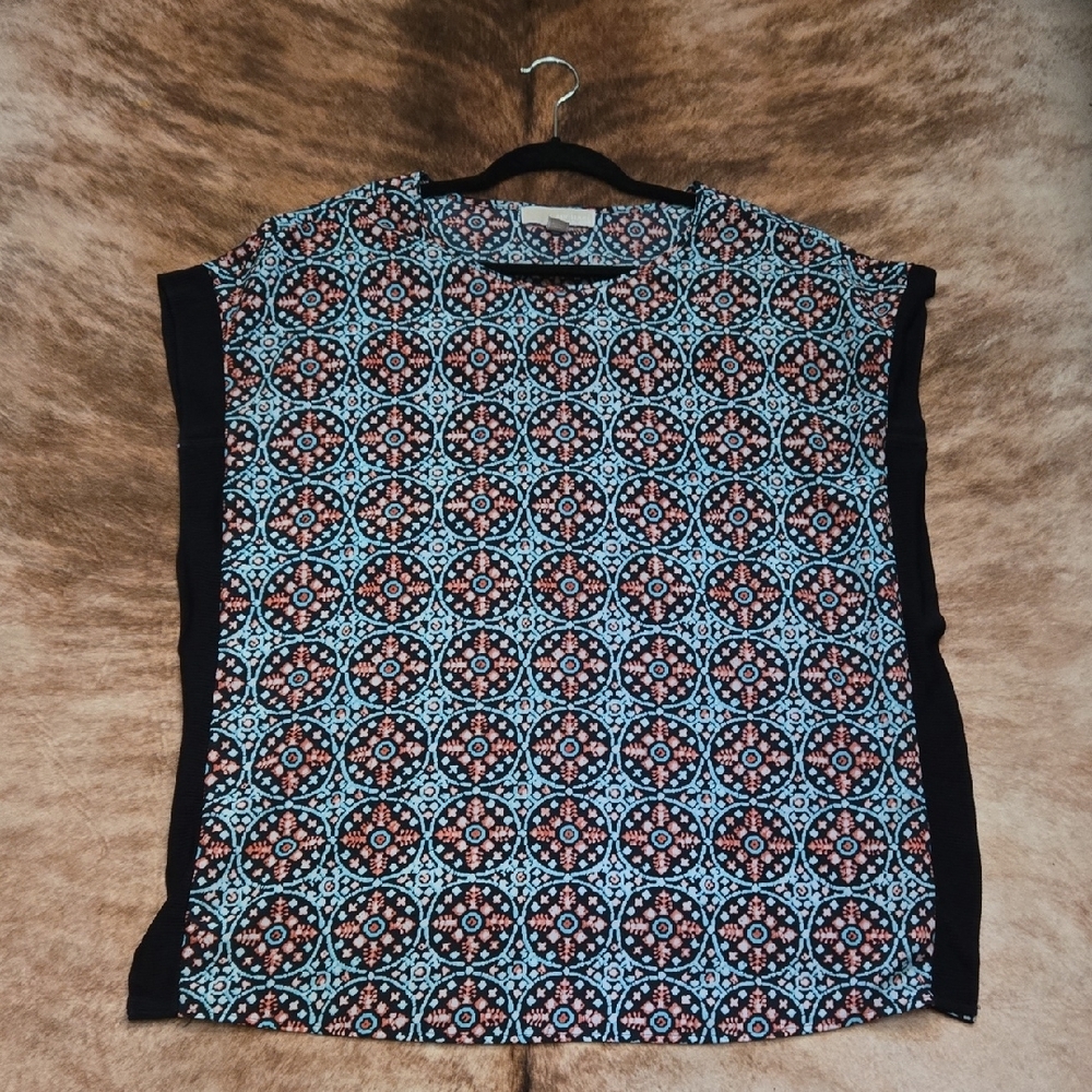 Michael Kors Geometric Patterned Women's Top